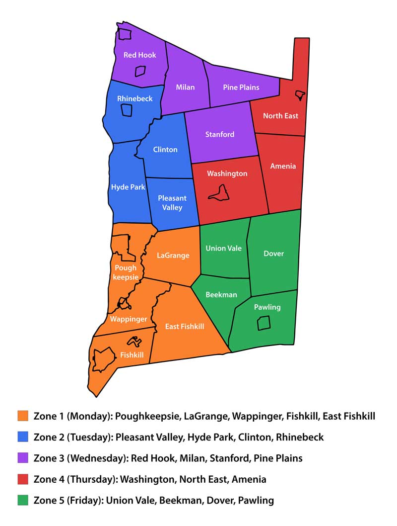dutchess county map